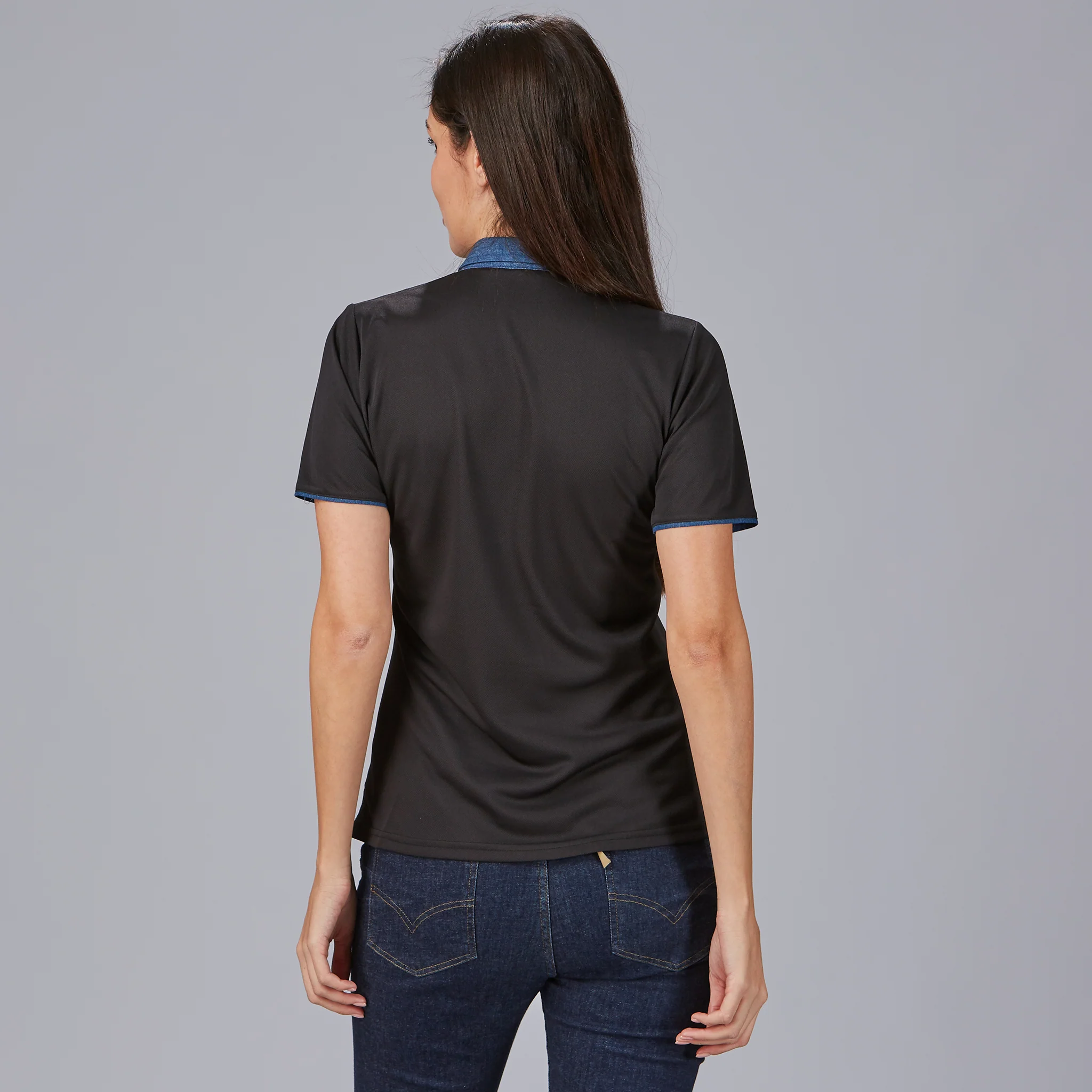 POLO MUJER CUELLO CAMISERO TEJANO - Image 8