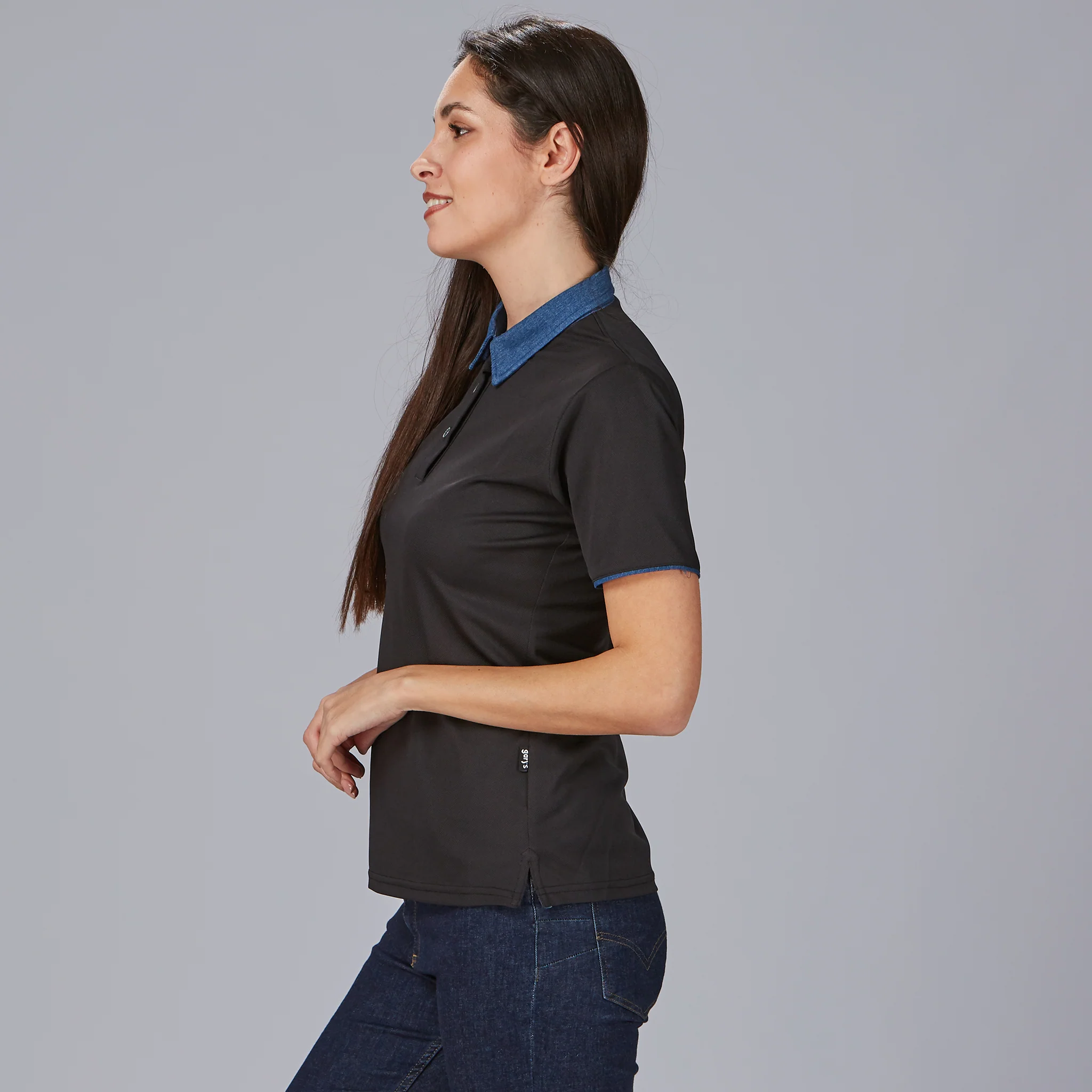 POLO MUJER CUELLO CAMISERO TEJANO - Image 9