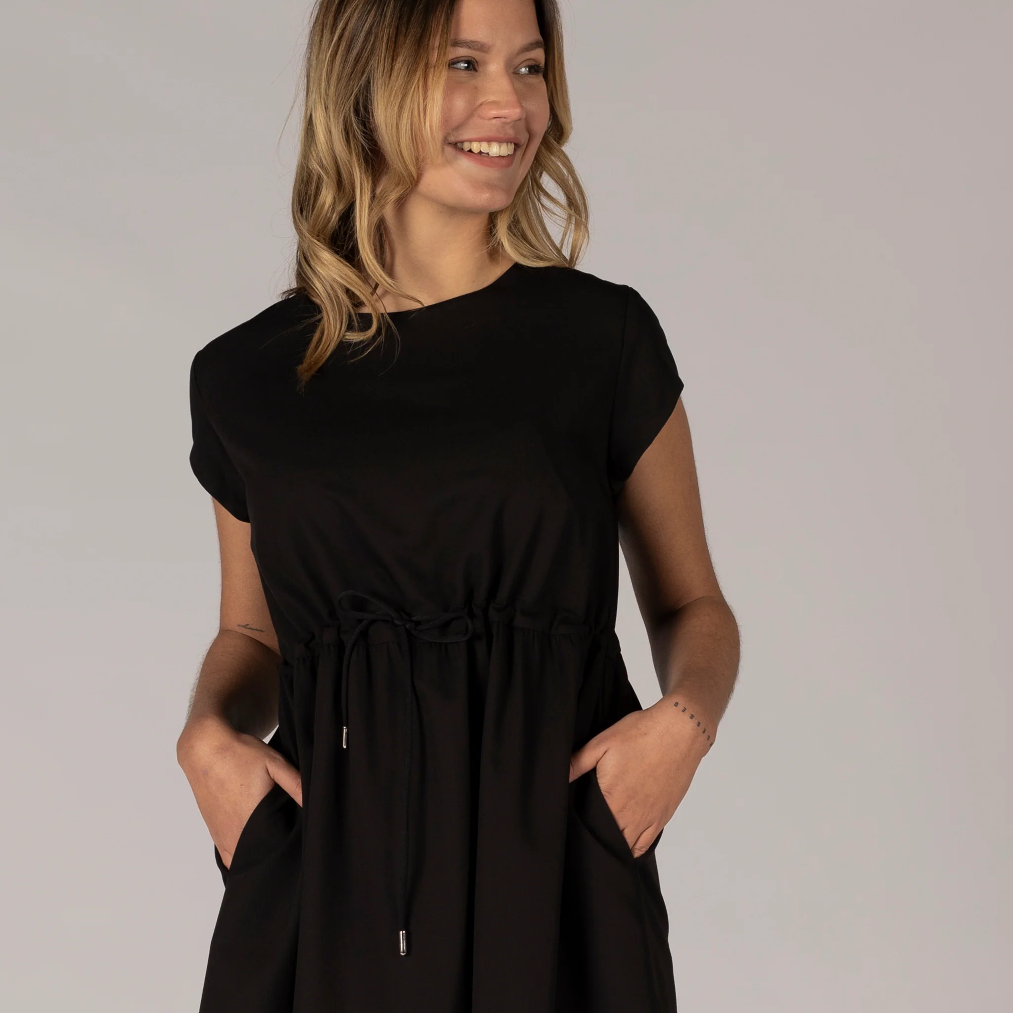 VESTIDO CON CORDON TRIVIAL - Image 5