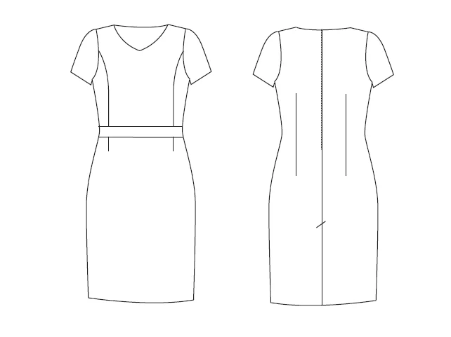 VESTIDO M. CORTA TRIVIAL - Image 13
