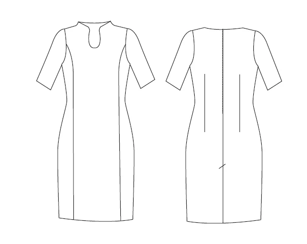 VESTIDO MANGA 3/4 TRIVIAL - Image 12